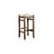 Alaterre Furniture Newport 30"H Wood Bar Stool with Rush Seat ANNP2271 - alternate 7